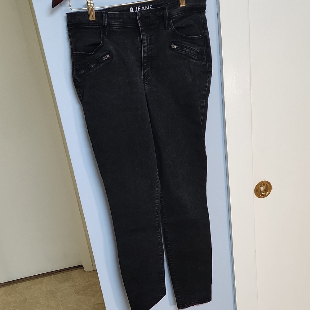 TALL Black Stretchy Skinny Jeans